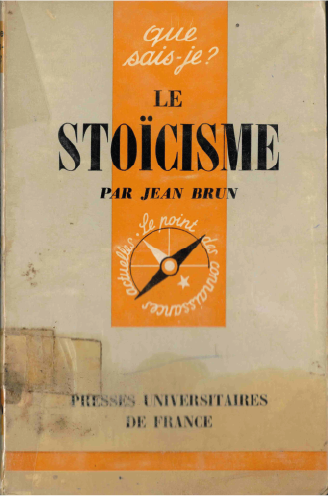 Le Stoïcis...
